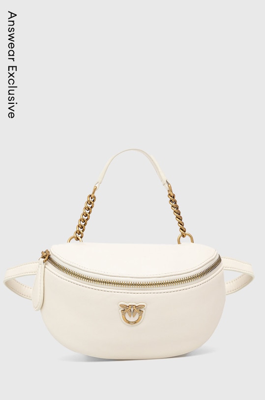 Kožna Torba oko struka Pinko bez uzorka bijela 1P22Z0.A0DB