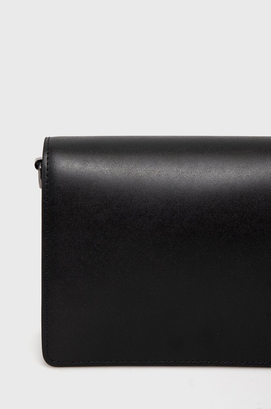 Кожаная сумочка Karl Lagerfeld чёрный 225W3040