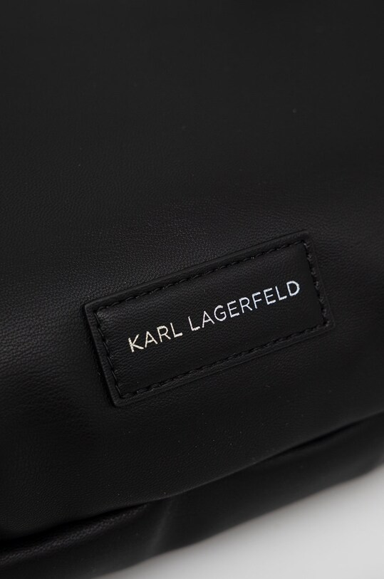 Кожаная сумочка Karl Lagerfeld чёрный 225W3057