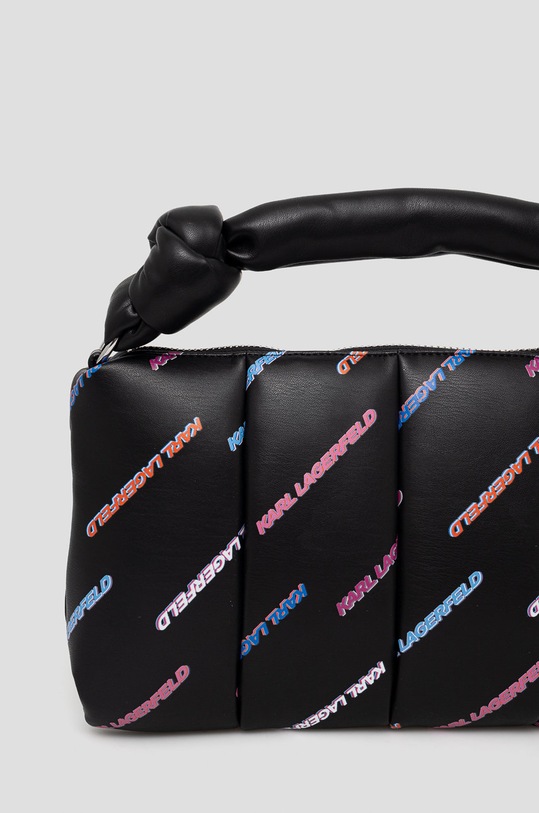 Αξεσουάρ Δερμάτινη τσάντα Karl Lagerfeld 225W3058 μαύρο