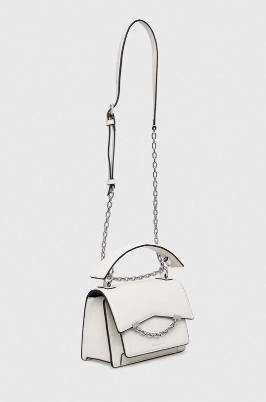 Karl Lagerfeld torebka skórzana 225W3081 biały AA00