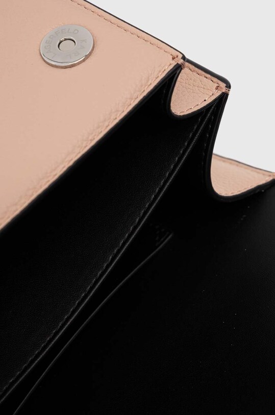 Karl Lagerfeld poseta de piele 225W3081 roz