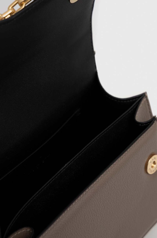 Karl Lagerfeld torebka skórzana 225W3081 szary