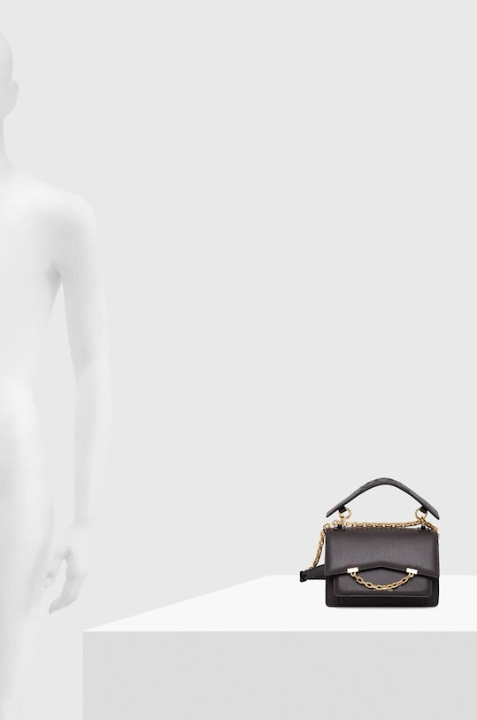 Кожена чанта Karl Lagerfeld 225W3081