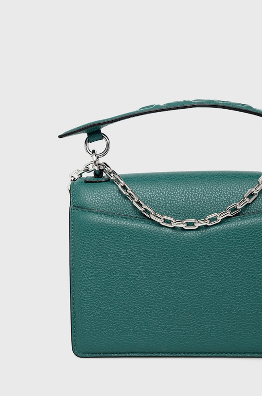 Doplňky Kožená kabelka Karl Lagerfeld 225W3081 zelená