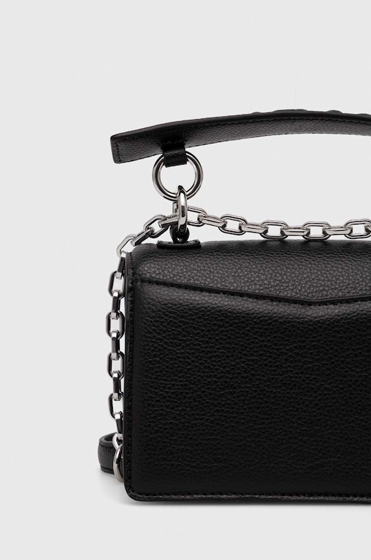 Akcesoria Karl Lagerfeld torebka skórzana 225W3082 czarny