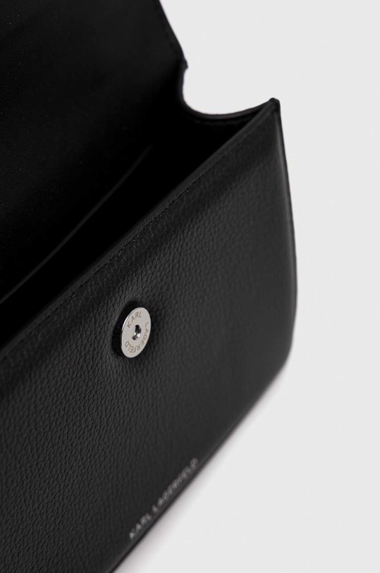 Karl Lagerfeld torebka skórzana 225W3082 czarny