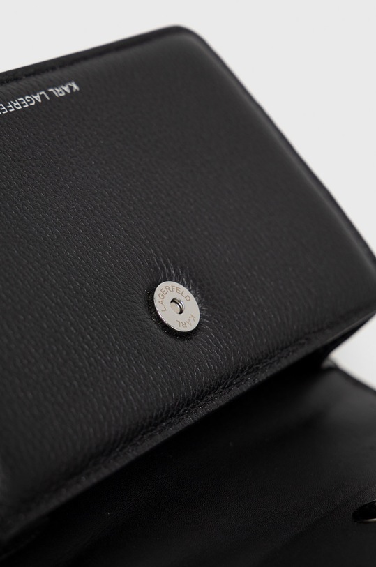 Karl Lagerfeld torebka skórzana 225W3082 225W3082 czarny