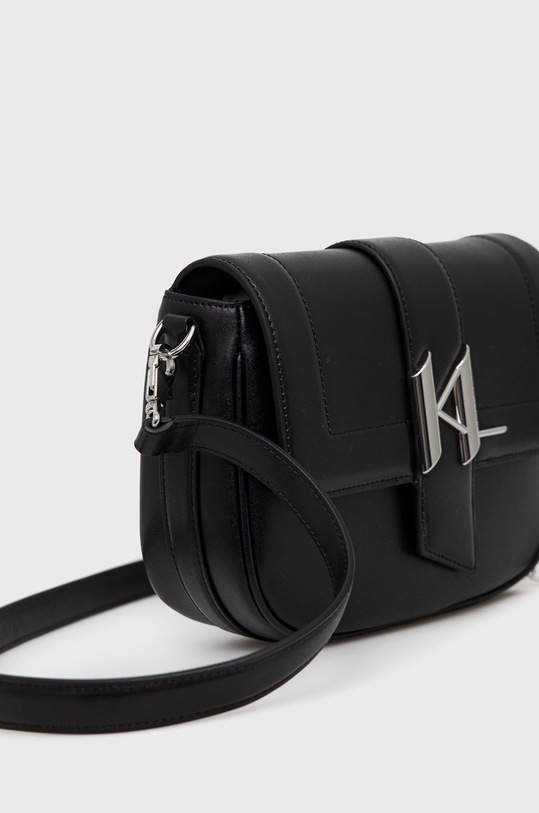 Шкіряна сумочка Karl Lagerfeld 225W3085 чорний AA00