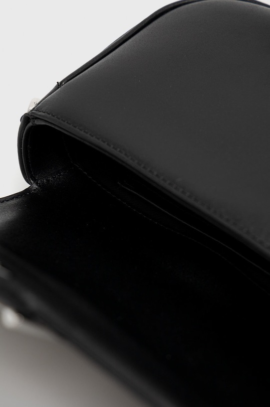 Karl Lagerfeld torebka skórzana 225W3086 225W3086 czarny