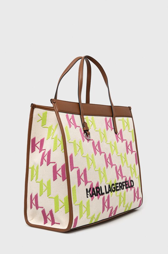 Чанта Karl Lagerfeld 225W3150 бежов AA00