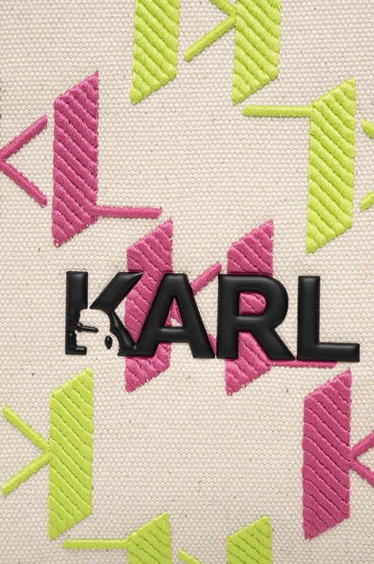 Τσάντα Karl Lagerfeld μπεζ 225W3150