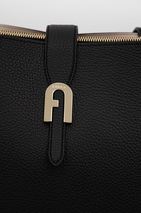 Doplňky Kožená kabelka Furla BATUPRS.HSF000.O6000. černá