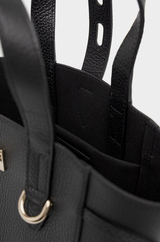 Kožená kabelka Furla BASRFUA.HSF000O6000. černá