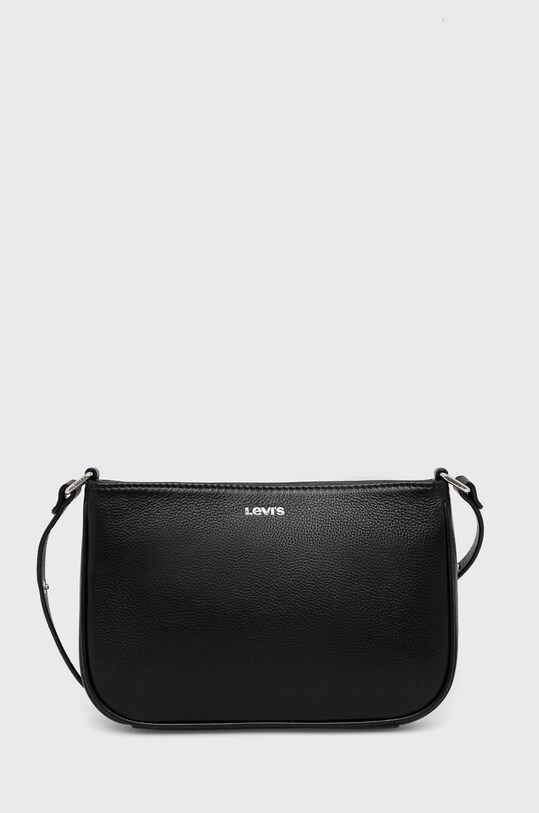 Levi's torebka skórzana skóra licowa czarny D7089.0001