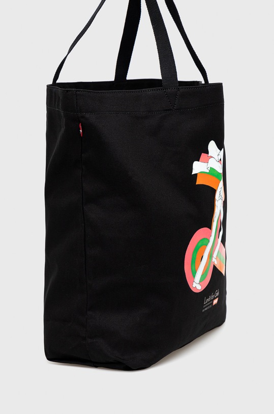 Akcesoria Levi's torebka bawełniana D7294.0001 czarny