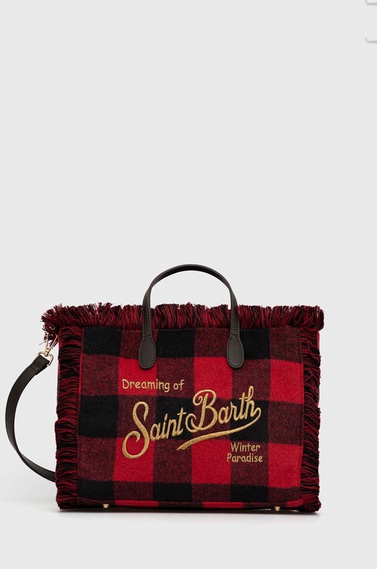 MC2 Saint Barth torebka mieści A4 czerwony COL0003