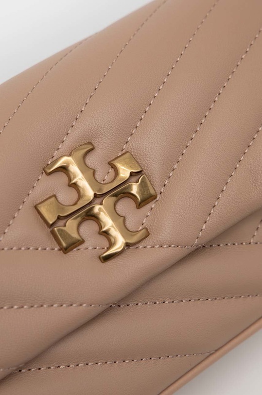 Δερμάτινη τσάντα Tory Burch μπεζ 90456.288
