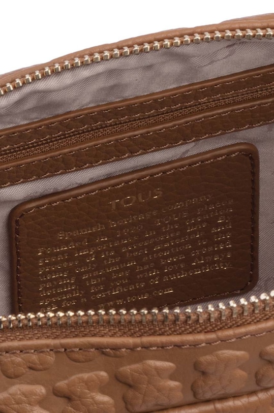 Tous torebka skórzana Sherton Bandolera 2000839143 brązowy AA00