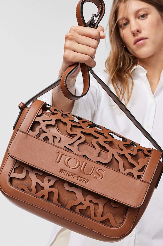 Tous torebka Amaya Kaos Shock brązowy 2001715643