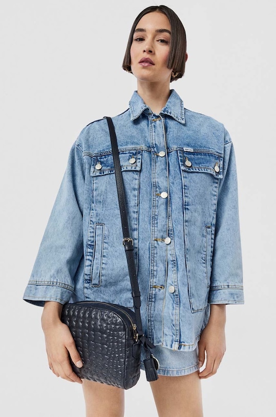 Кожена чанта Tous 2001798233 тъмносин