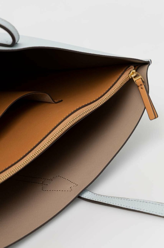 Tory Burch torebka skórzana 81932.401 niebieski