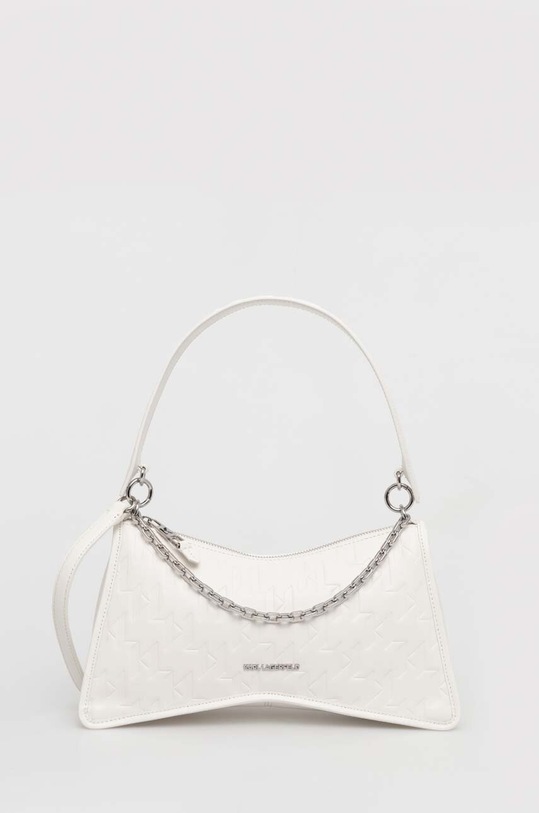 Сумочка Karl Lagerfeld кожа белый 231W3020