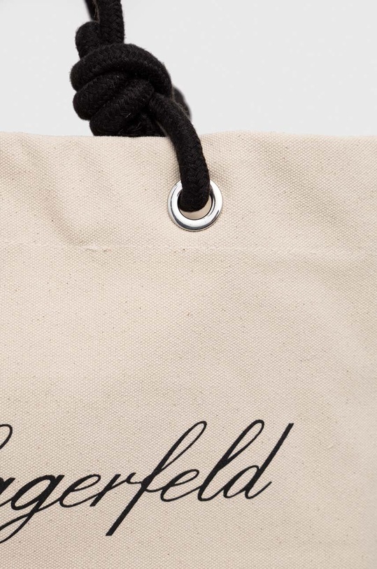 Accesorii Karl Lagerfeld geanta de plaja 231W3061 bej