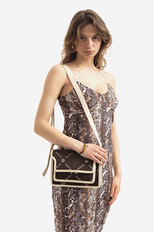 Τσάντα Marni SBMP0108A2.P4601.00M53 μπεζ AA00