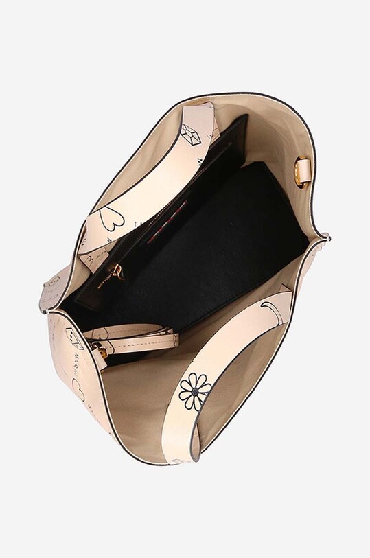 Kožená kabelka Marni SHMP0018U4.P4599.00W12 béžová