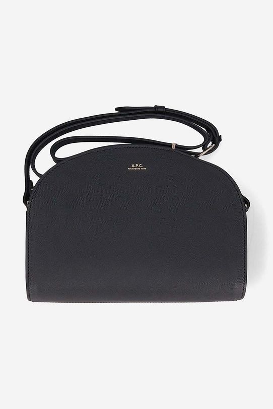 A.P.C. leather handbag Sac Demi-lune