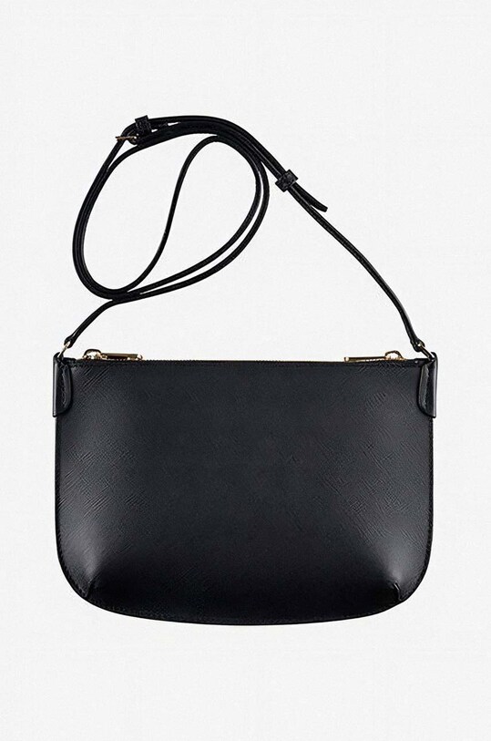 Accessori A.P.C. borsa a mano in pelle Sac Sarah PXBJQ-F61404 BLACK PXBJQ.F61404 nero