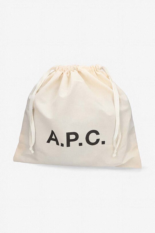 A.P.C. borsa a mano in pelle Sac Sarah PXBJQ-F61404 BLACK PXBJQ.F61404