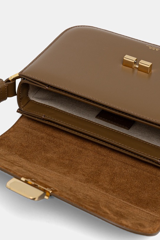 A.P.C. torebka skórzana Sac Grace Small PXBMW.F61413 zielony