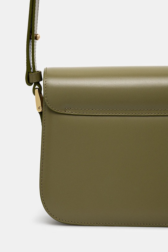 Kiegészítők A.P.C. bőr táska Sac Grace Small PXBMW.F61413 zöld