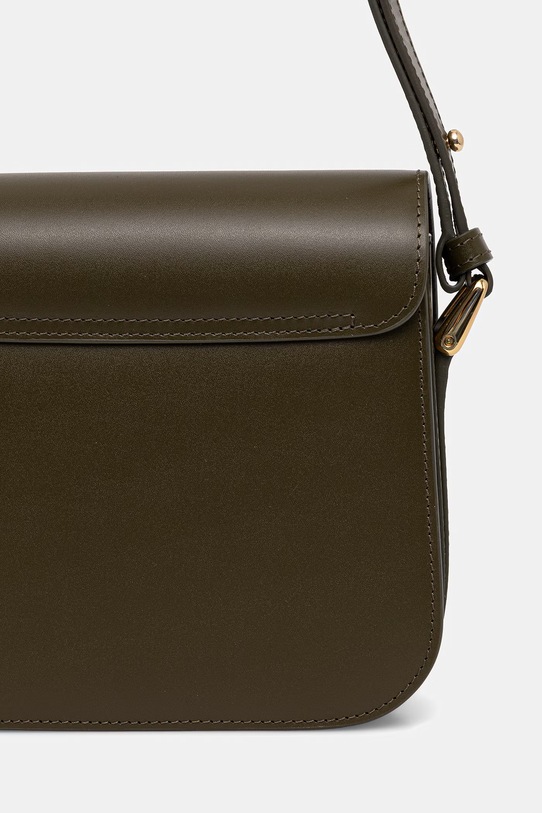 Αξεσουάρ Δερμάτινη τσάντα A.P.C. Sac Grace Small PXBMW.F61413 πράσινο