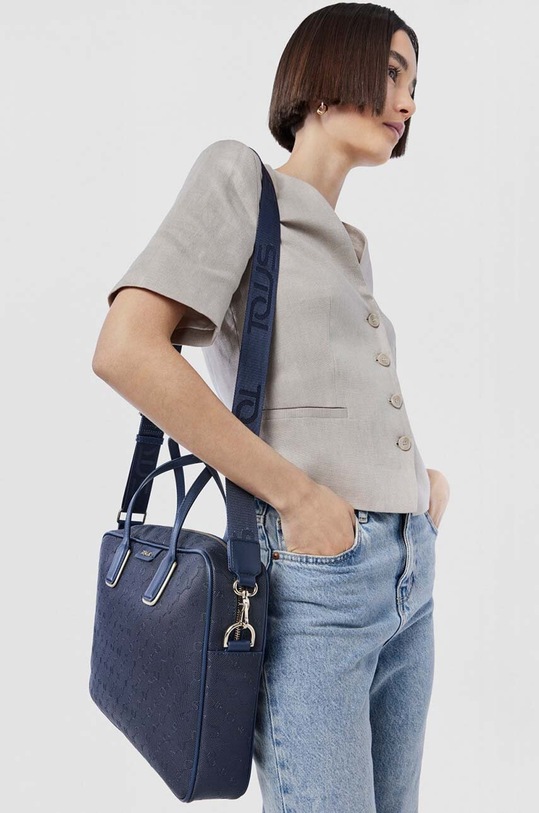 Tous torba Script Day granatowy 2001582333