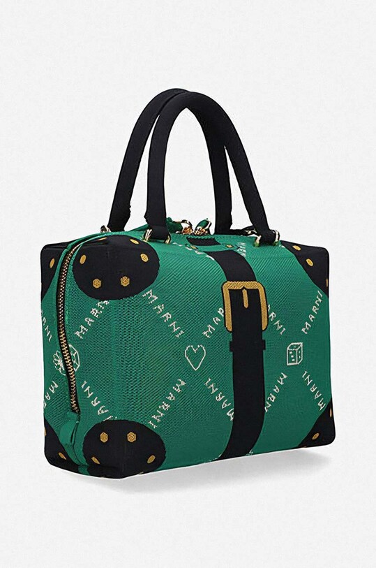 Marni torebka zielony BMMP0094A1.P4601