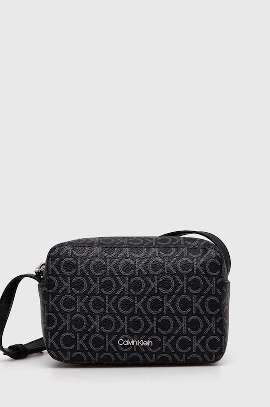 Calvin Klein poșetă nu incape in A4 negru K60K610294