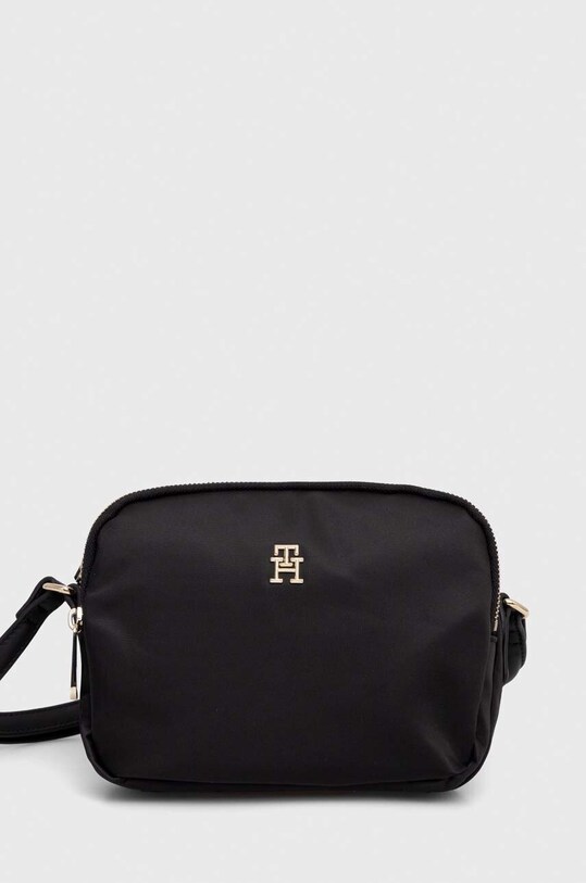 Tommy Hilfiger torebka nie mieści A4 czarny AW0AW15638.NOS