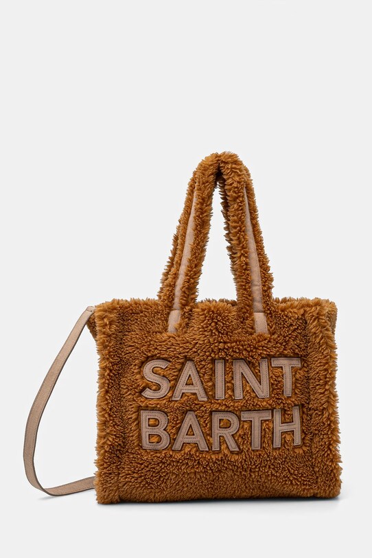 MC2 Saint Barth borsetta applique marrone SOFS001