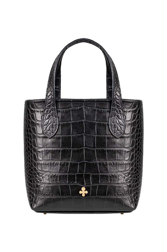 Kožená kabelka Lilou přírodní kůže černá SHOP/MIN/COCJAN/PO