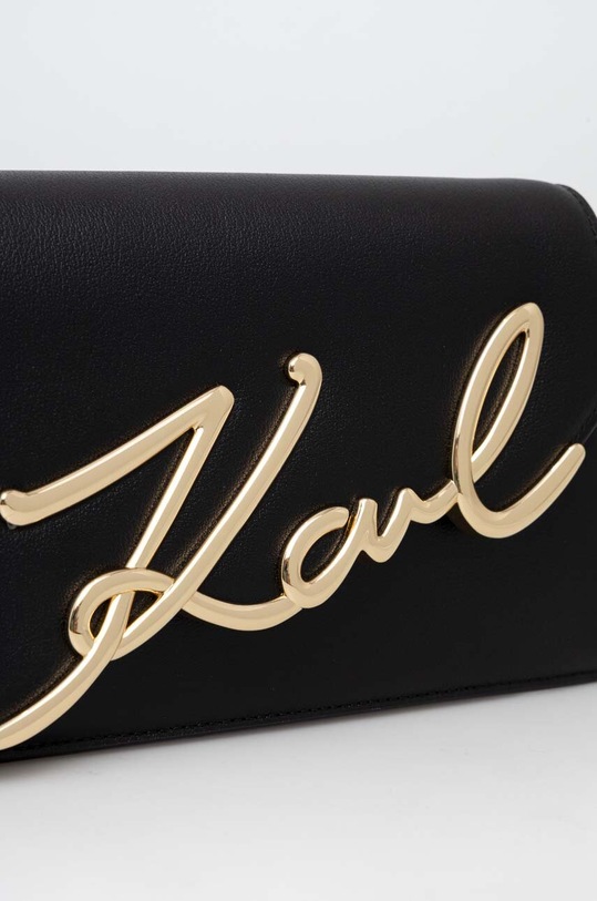 Kiegészítők Karl Lagerfeld bőr táska 240W3005 fekete