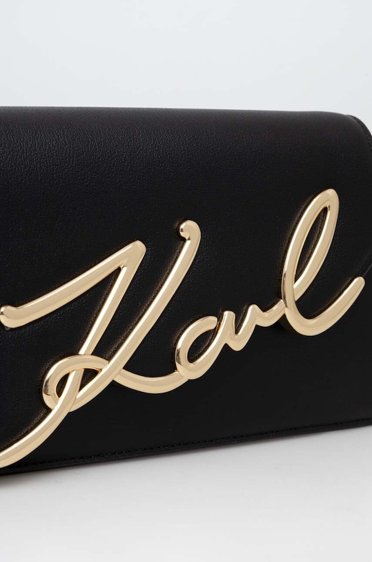 Kiegészítők Karl Lagerfeld bőr táska 240W3005 fekete