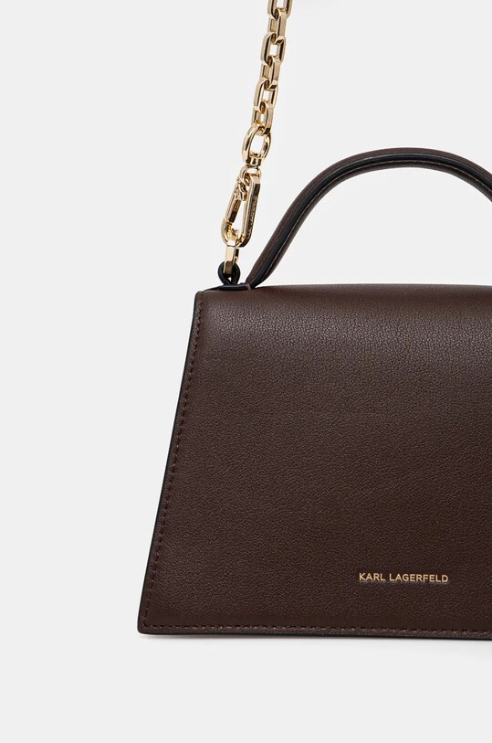 Аксессуары Кожаная сумочка Karl Lagerfeld 240W3004 коричневый