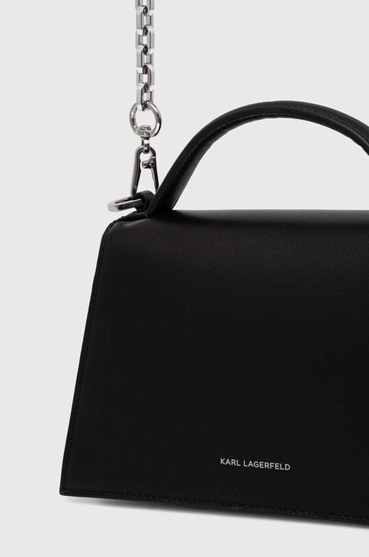 Аксесоари Кожена чанта Karl Lagerfeld 240W3004 черен