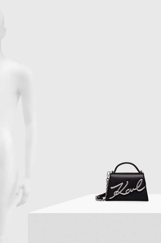 Кожена чанта Karl Lagerfeld 240W3004