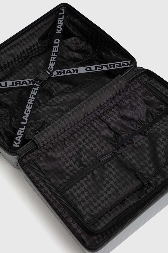 Karl Lagerfeld walizka 52x33x22 cm 240W3072 szary