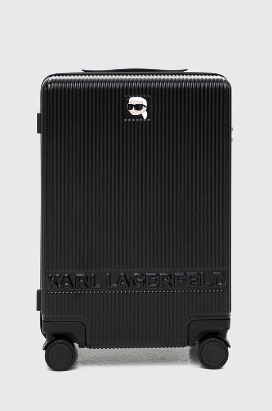 Валіза Karl Lagerfeld 52x33x22 см синтетичний чорний 240W3072