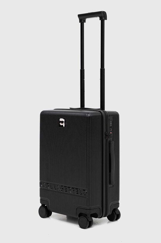 Валіза Karl Lagerfeld 52x33x22 см 240W3072 чорний AA00